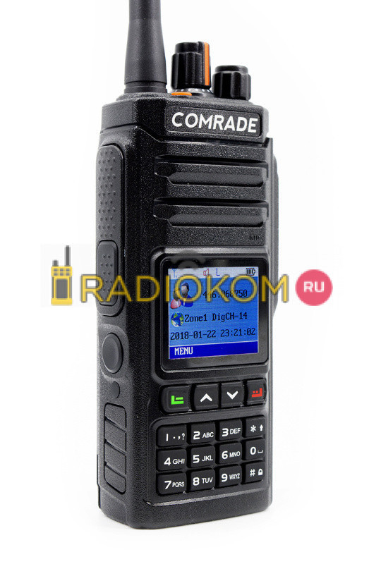 Аналого-Цифровая Рация Comrade R12 VHF AES 256