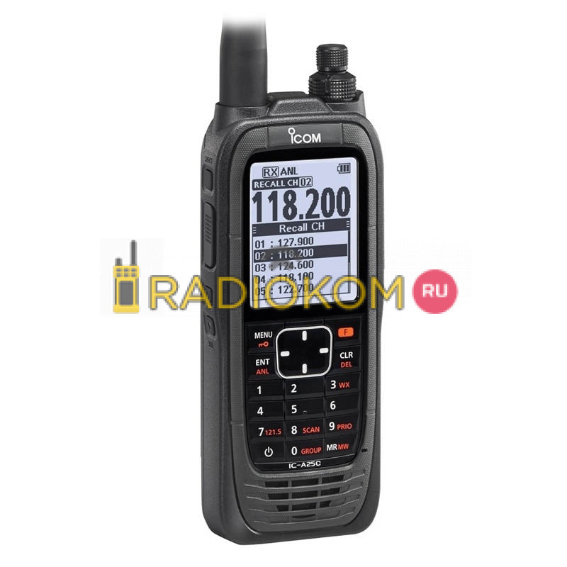 Авиационные рации Icom IC-A25C