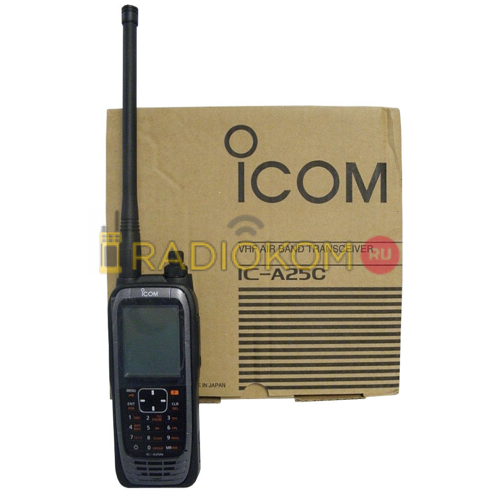 Рация авиационная Icom IC-A25C: купить в Владивостоке. Быстрая доставка